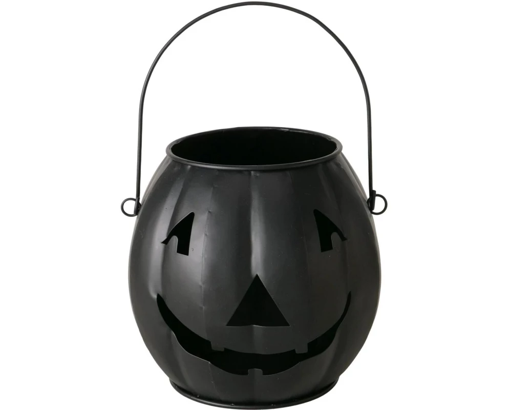 Boltze Windlicht Grimasi Metall, 17.6 cm