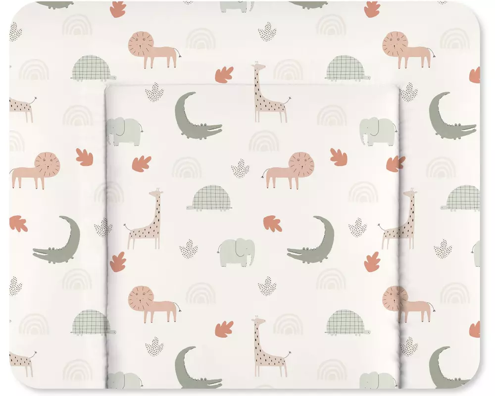 Julius Zöllner Wickelkissen Softy 85 x 75 cm, Wild Friends Allover