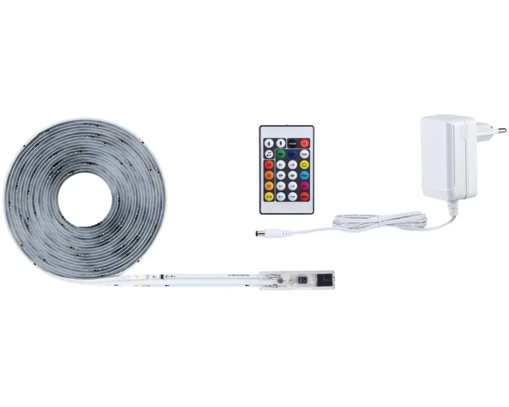 Paulmann LED-Stripe SimpLED RGBIC Komplettset, 5m beschichtet