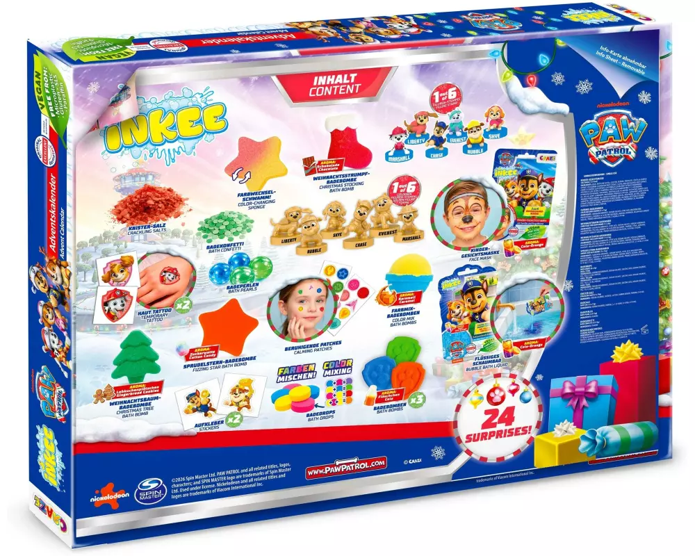 Craze Adventskalender Inkee Paw Patrol