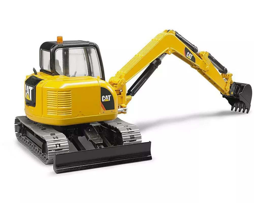 Bruder Spielwaren Baustellenfahrzeug CAT Minibagger