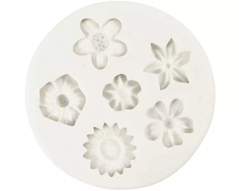 Creativ Company Versiegelung Giessformen Silikon Rosen Motiv