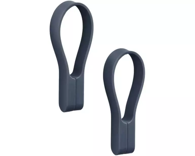 Zone Denmark Handtuchhalter Loop mit Magnet 2 Stück, Royalblau