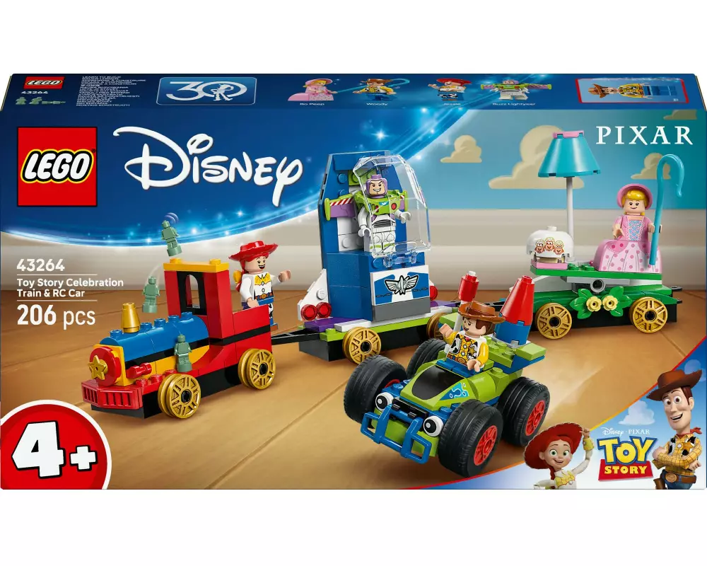LEGO® Disney Pixar Partyzug und das Auto RC aus Toy Story 43264