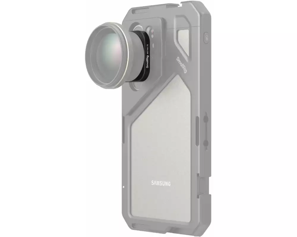 Smallrig Universal T-Mount auf 37mm Objektivadapterring mit Gewinde