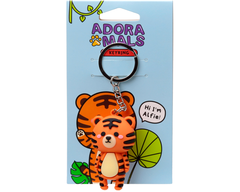ROOST Schlüsselanhänger 6cm KEY280 Tiger