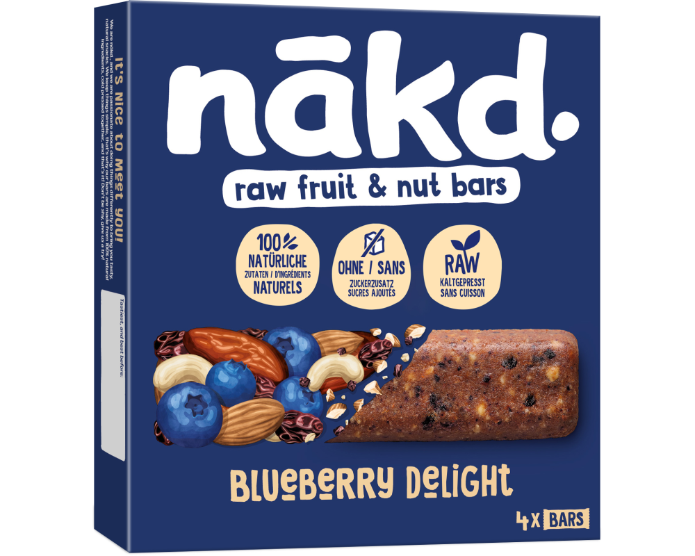 NAKD Blueberry Delight 74512 4 Stk.