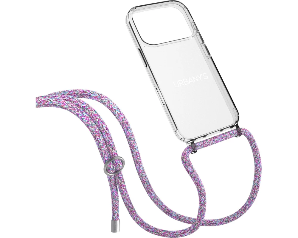 Urbany's Necklace Case LOLLIPOP iPhone 17 Pro Silber Ring