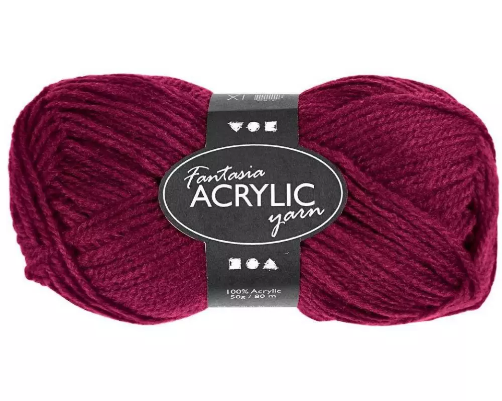 Creativ Company Wolle Acryl 50 g Fuchsia