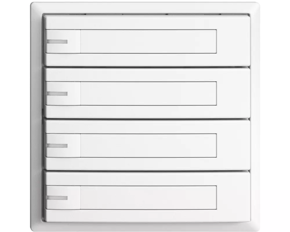 Feller EDIZIOdue UNI-Taster UP 4-Kanal Elektroniktaster