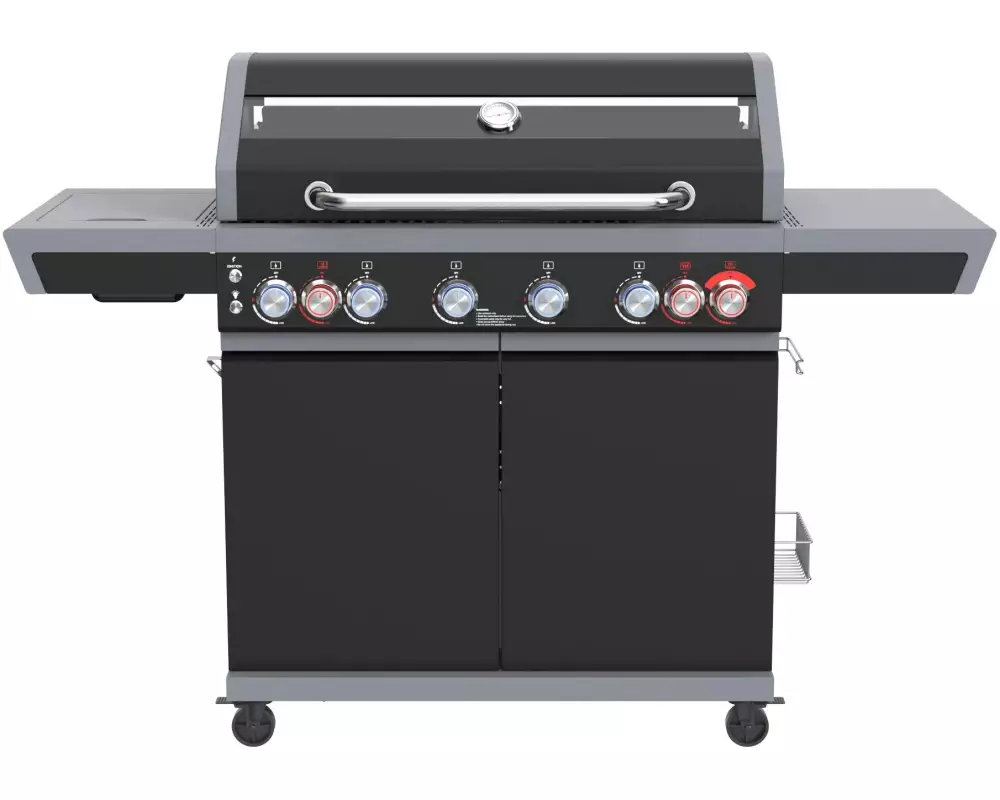 OHMEX Gasgrill OHM-BBQ-6225SB