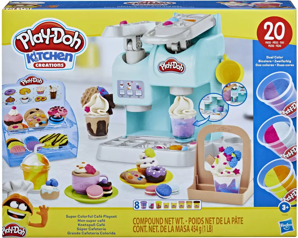 Play-Doh Knetspielzeug Kitchen Creations Knetspass Café