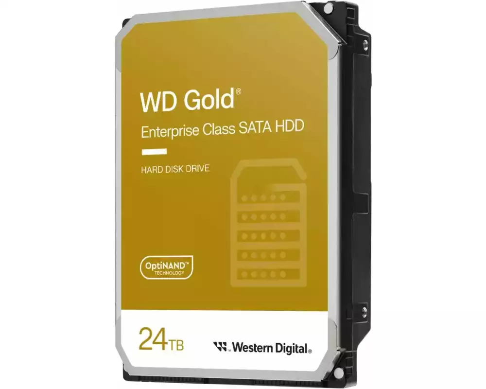 Western Digital Harddisk WD Gold 24 TB 3.5"