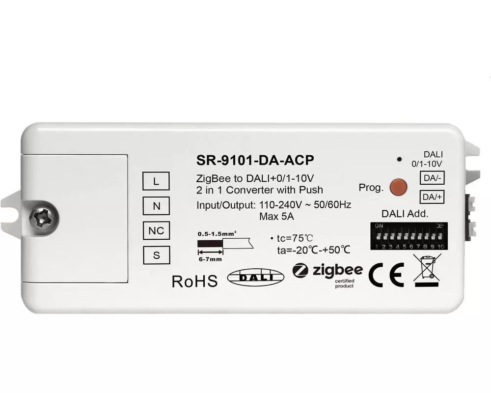 Sunricher Signalwandler ZIGBEE 3.0 LED Dimmer DALI DT6/DT8