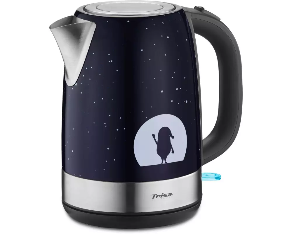 Trisa Wasserkocher X-Mas Nights 1.7 l, Dunkelblau