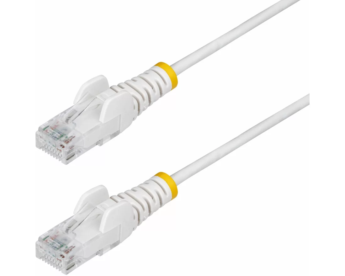 StarTech.com N6PAT10MWHS Netzwerkkabel Weiß 10 m Cat6 U/UTP (UTP)