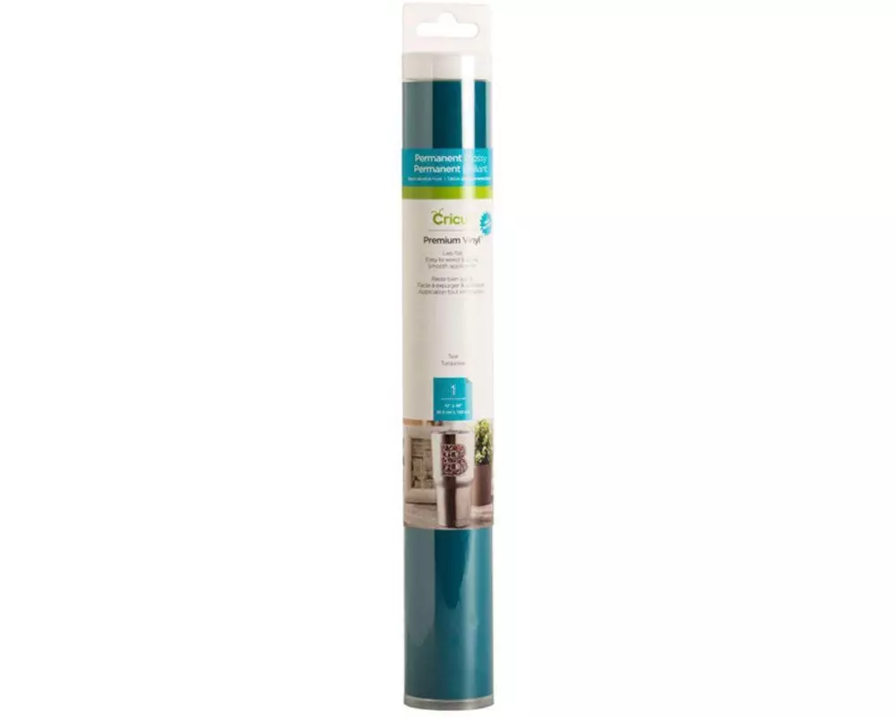 Cricut Vinylfolie Premium Permanent 30.5 x 122 cm Teal