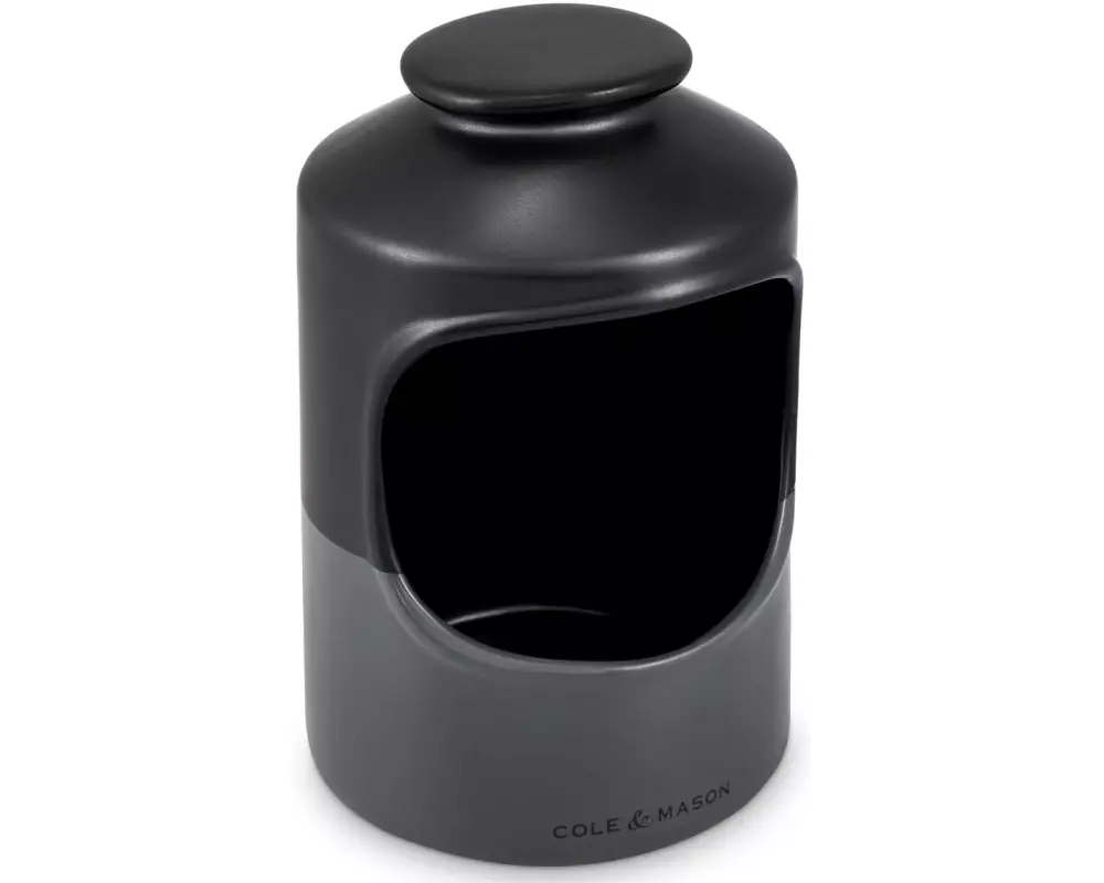 Cole&Mason Vorratsdose Strethall 0.25 l, Grau/Schwarz