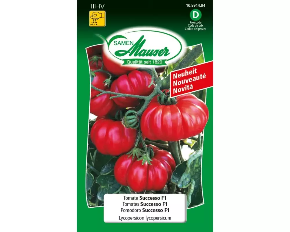 Samen Mauser Samen Tomate Successo F1