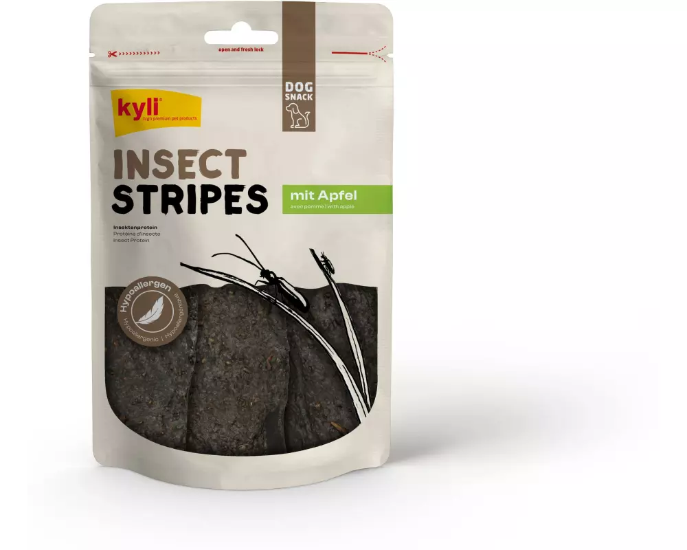 kyli Kausnack InsectStripes mit Kürbis 100 g