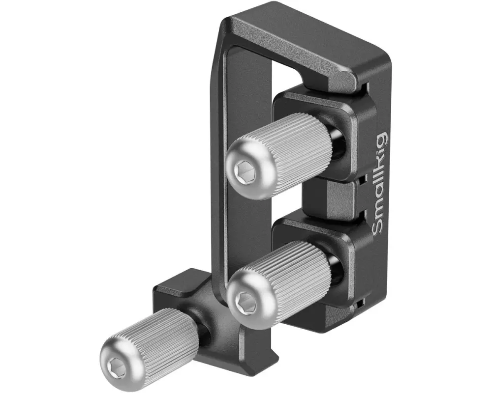 Smallrig USB-C Kabelklemme Aluminium Schwarz