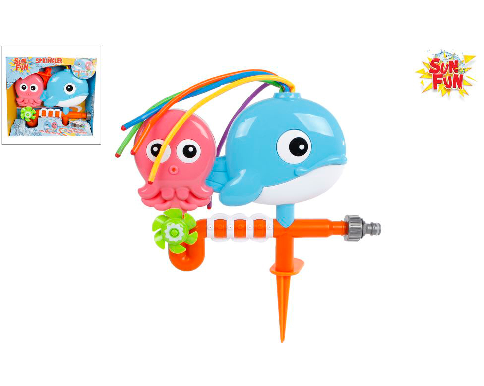 ROOST Wasserspritzer 17x36cm 720525 Meerestiere