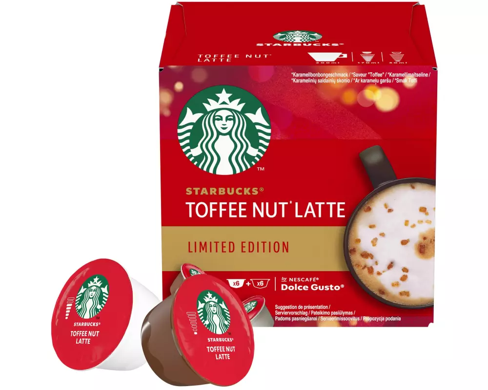Starbucks Toffee Nut Latte 12 Stück