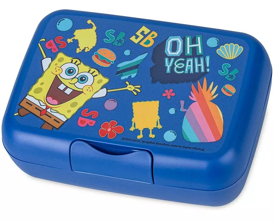Koziol Lunchbox CANDY L SPONGEBOB space blue