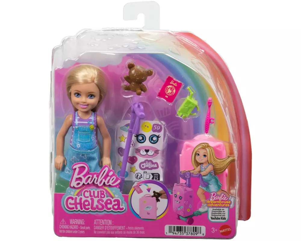 Barbie BARBIE Chelsea-Puppe aus der Grenzenlose Abenteuer-Reihe