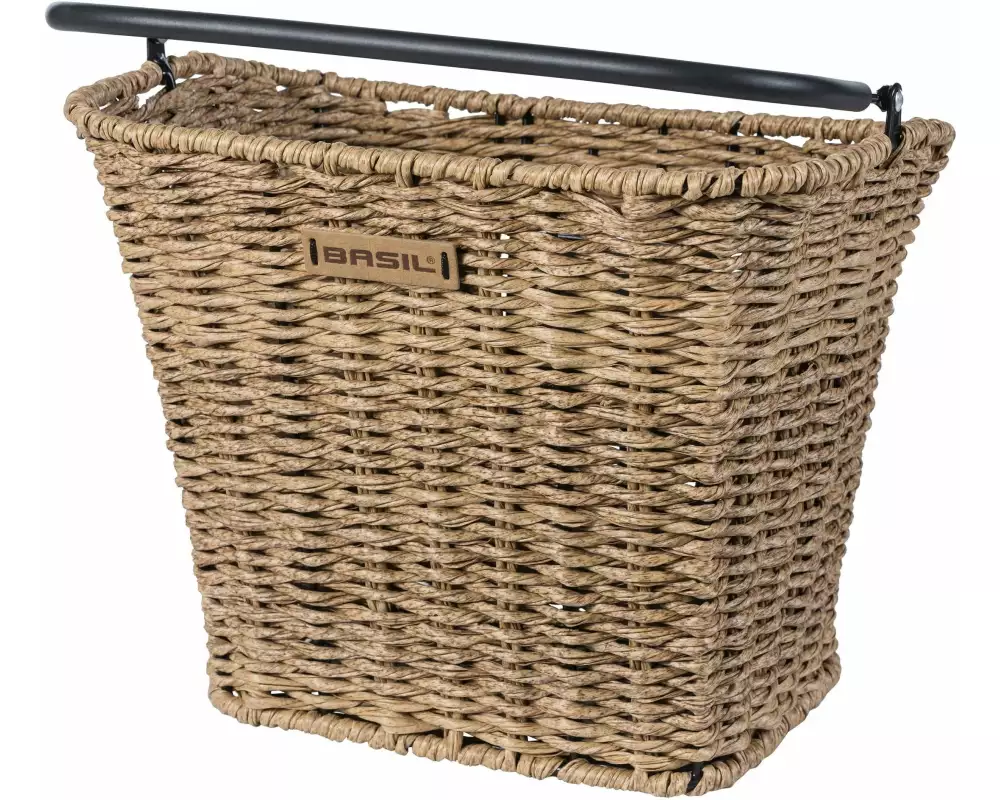 BASIL Velokorb Bremen Rattan Look KF Braun
