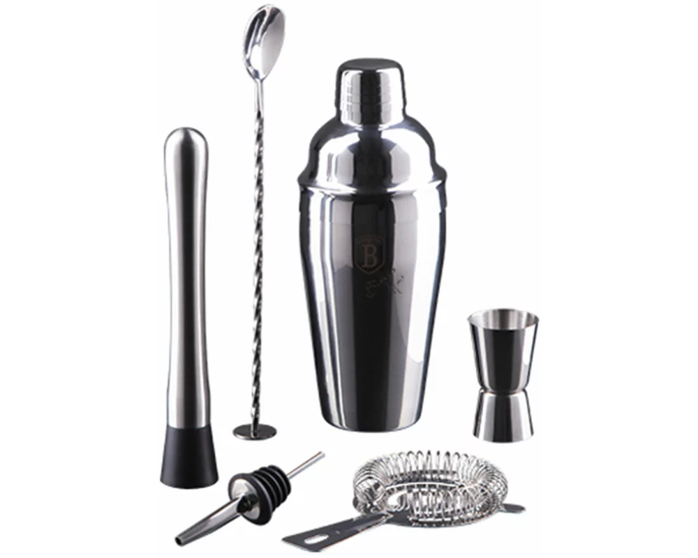 Berlinger Haus Cocktail Shaker Set Black Silver Collection