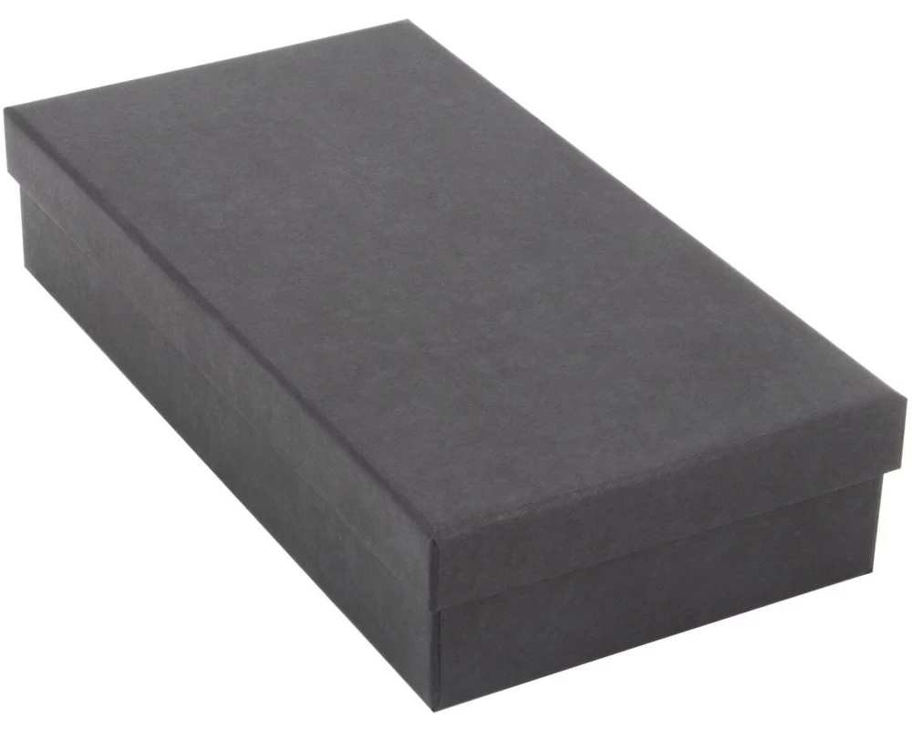 Glorex Glorex Geschenkbox schwarz 1 Stück, Schwarz
