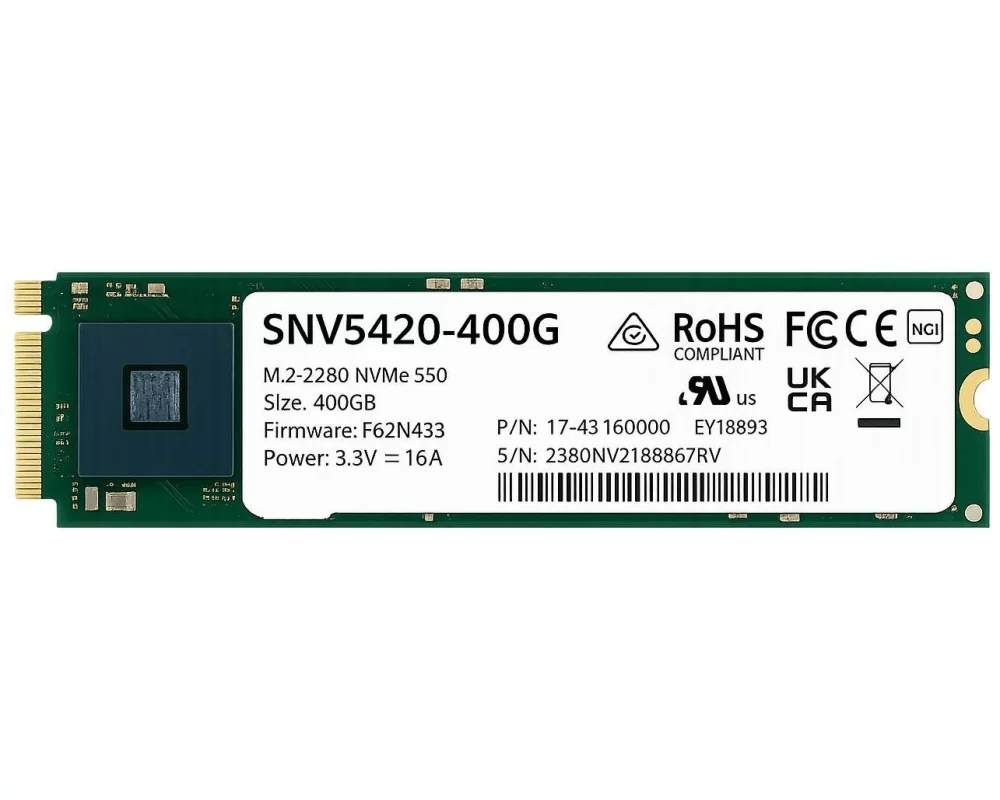 Synology SSD SNV5420 M.2 2280 NVMe 400 GB