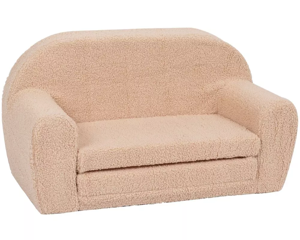 Knorrtoys Kindersofa «Soft plush beige»