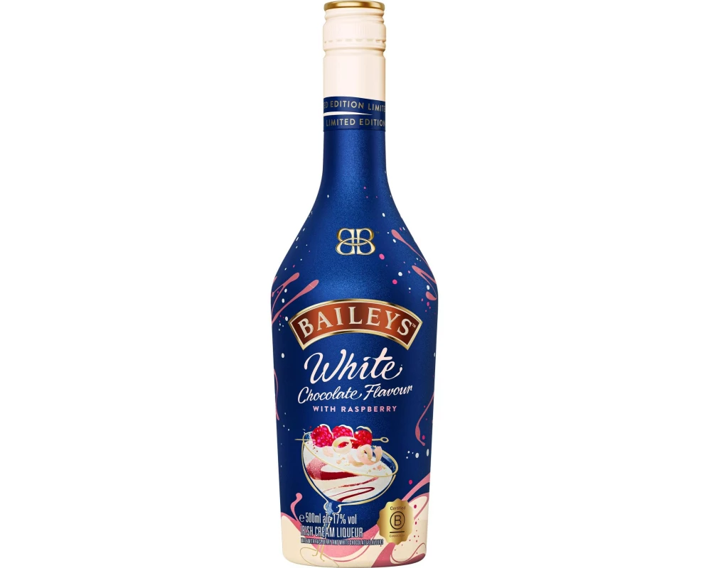 Baileys Likör White Chocolate und Raspberry 0.5 l