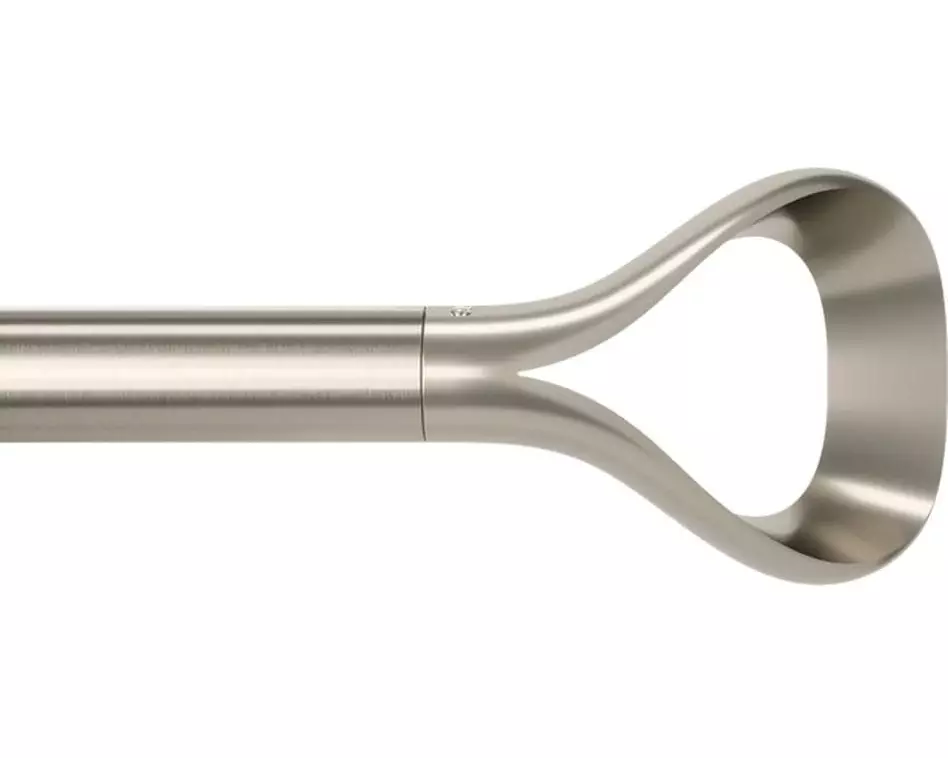 Umbra Vorhangstange Loop 107-306 cm, Nickel