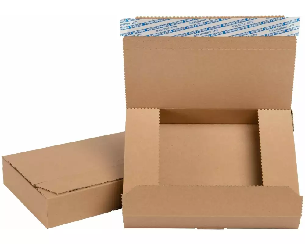 Brieger Versandkarton 240 x 165 x 41 mm, Braun, 25 Stück