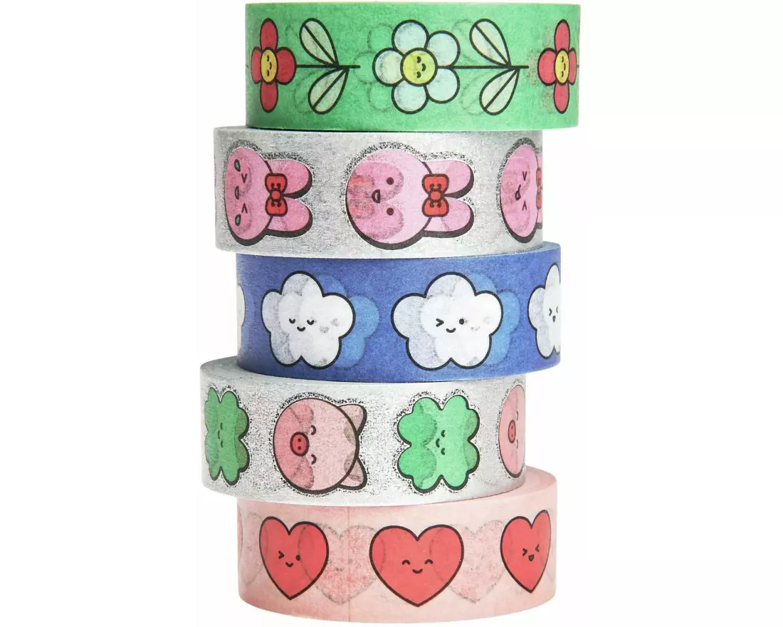 Rico Design Washi Tape Chingu Mehrfarbig