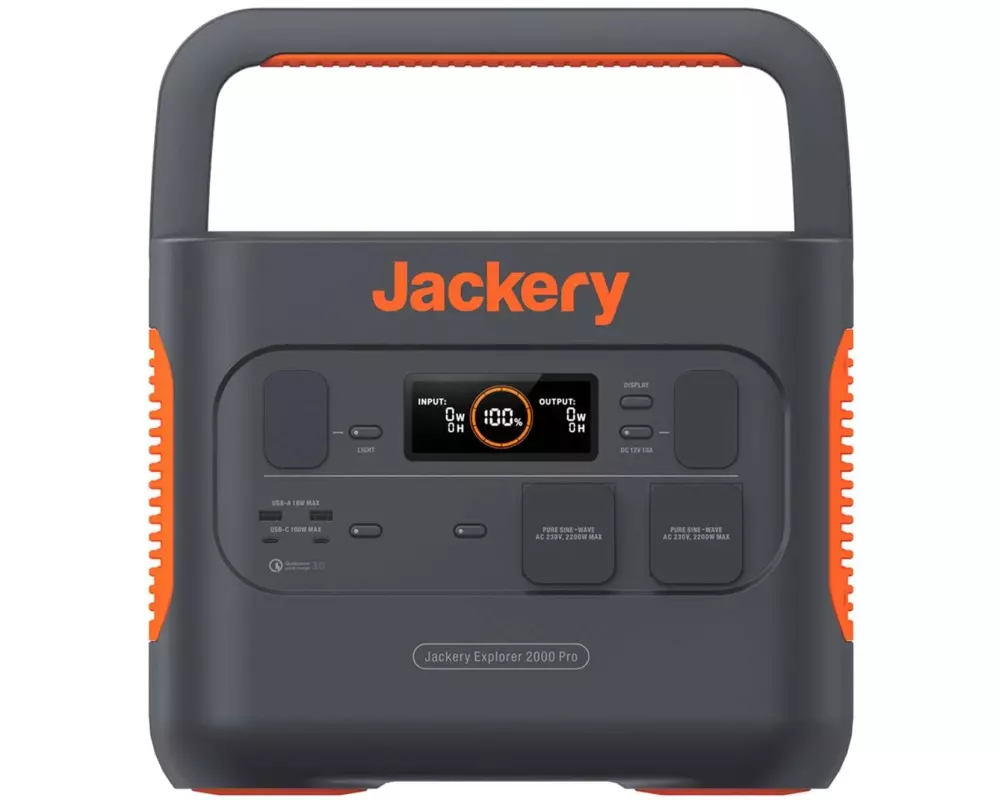 Jackery Power Station Explorer 2000 Pro 2160 Wh