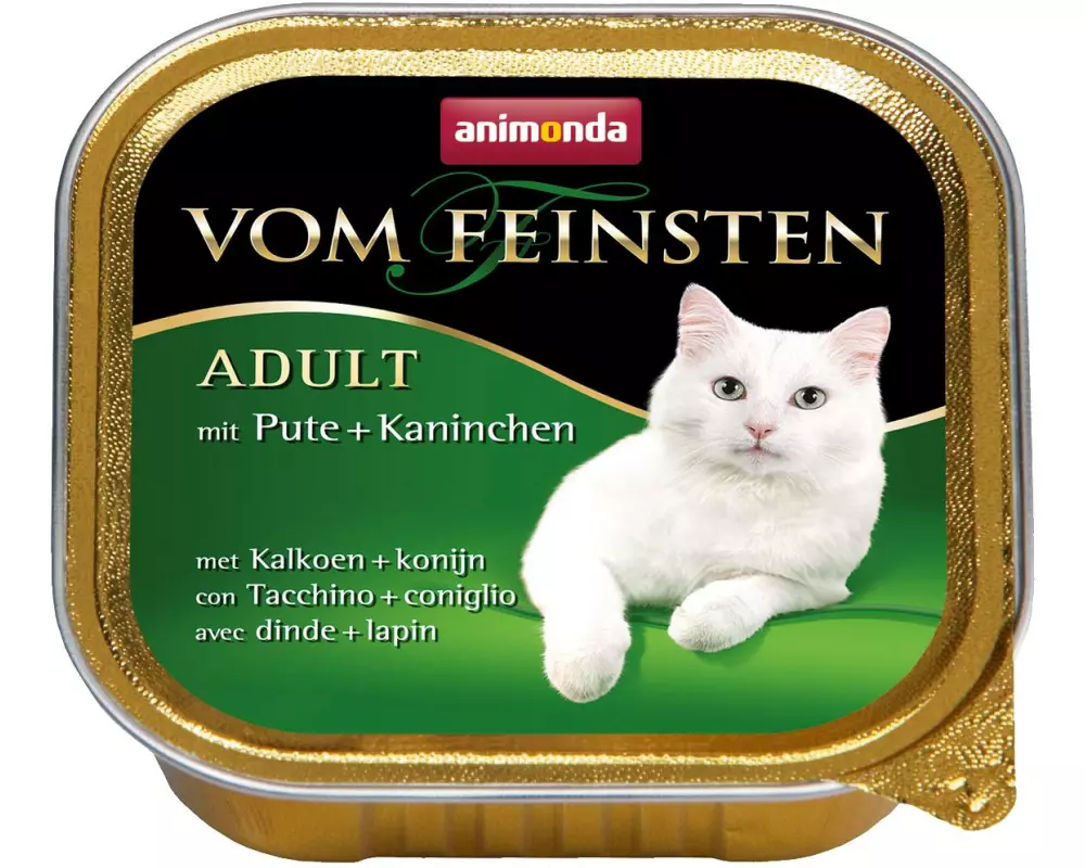animonda Nassfutter Vom Feinsten Adult Pute & Kaninchen, 100 g