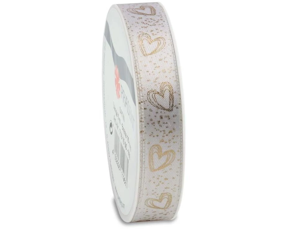 Pattberg Geschenkband 15 mm x 4 m, Herzen