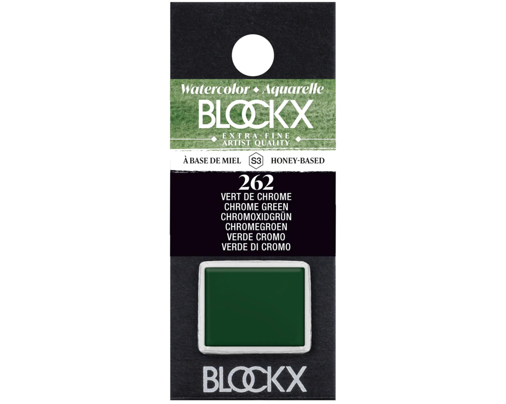 BLOCKX Aquarellfarbe 1.5ml 41262BXC chromoxidgrün