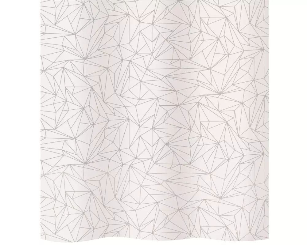 diaqua® Duschvorhang Prisma 180 x 200 cm, Weiss