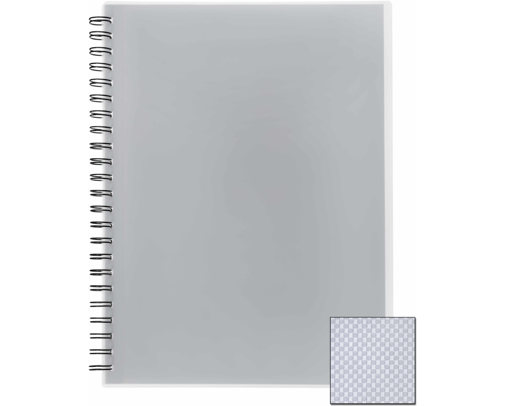 KOLMA Spiralsichtbuch A4 02.641.00 transparent 20 Taschen