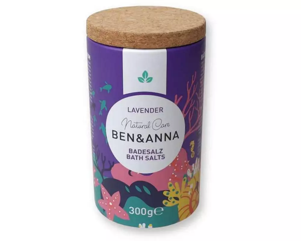 Ben & Anna Badesalz Lavendel 300 g