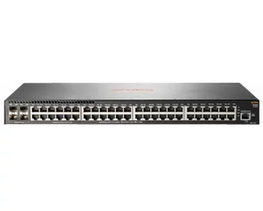 HPE Aruba 2930F Switch, 48G, 4 SFP Ports, Layer 3, VSF Stacking, RIP Routing, Access OSPF, ACLs, QoS