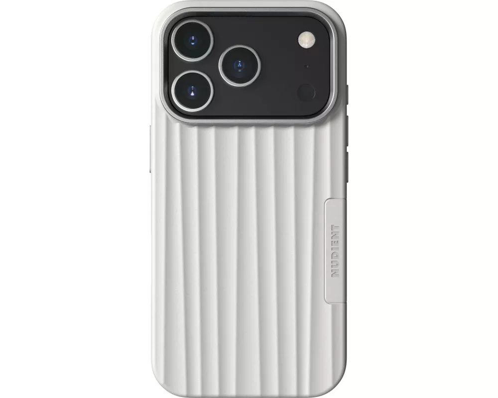 Nudient Bold iPhone 17 Pro/iPhone 18 Pro MagSafe Chalk White