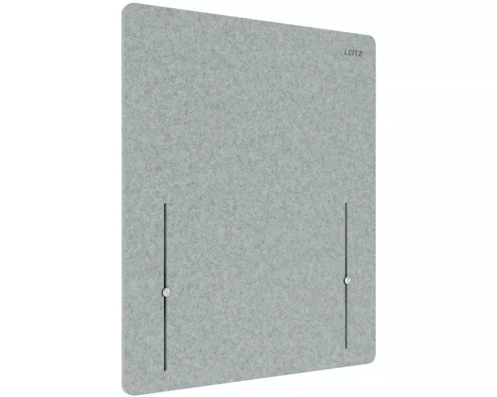 Leitz Ergo höhenverstellbare Tischtrennwand 60 x 70m, grau