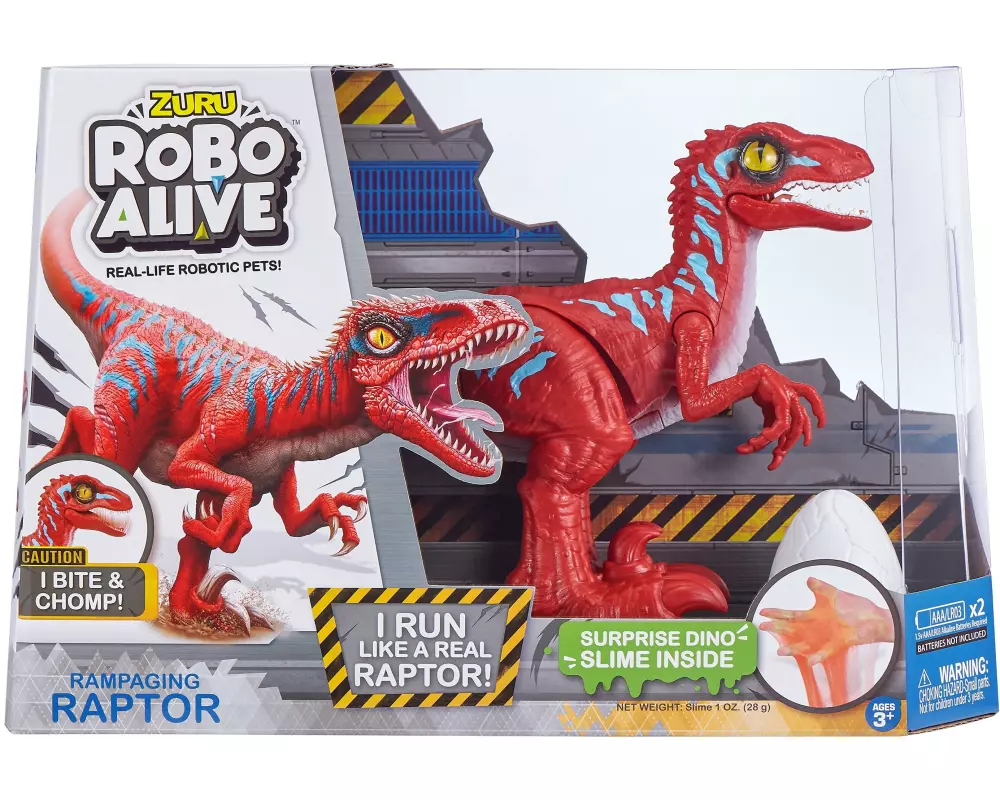 Zuru Spielzeugfigur Robo Alive Dinosaurier Raptor