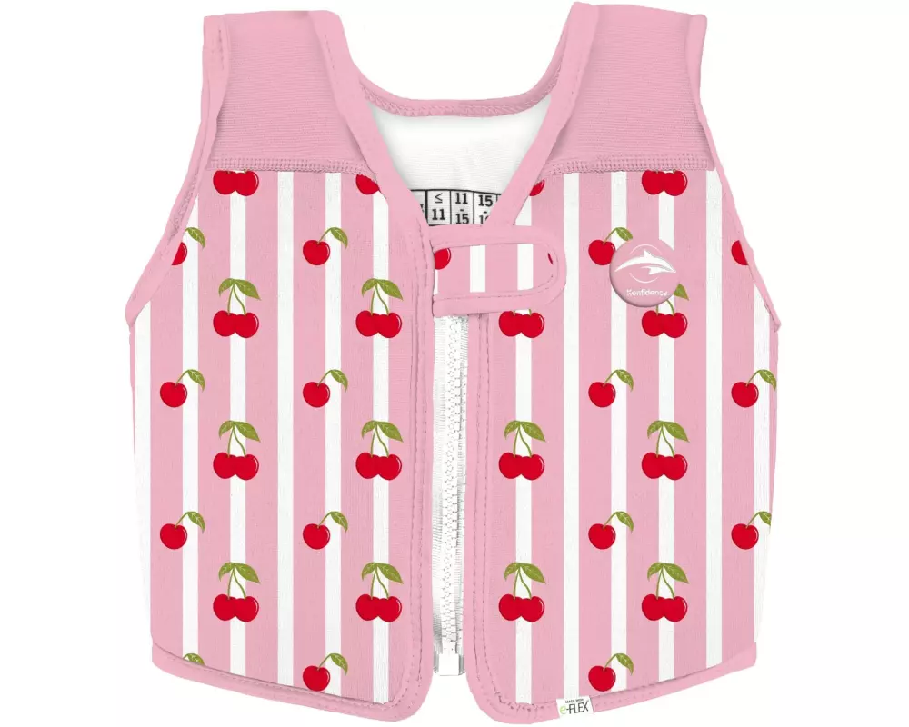 Konfidence Schwimmweste e-Flex Very Cherry, 3-6 Jahre